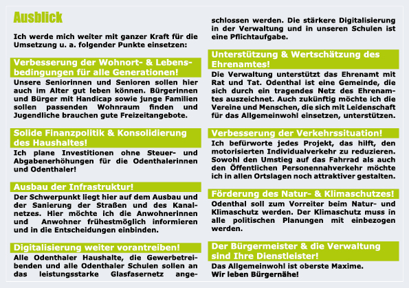 Flyer S4 Ausblick